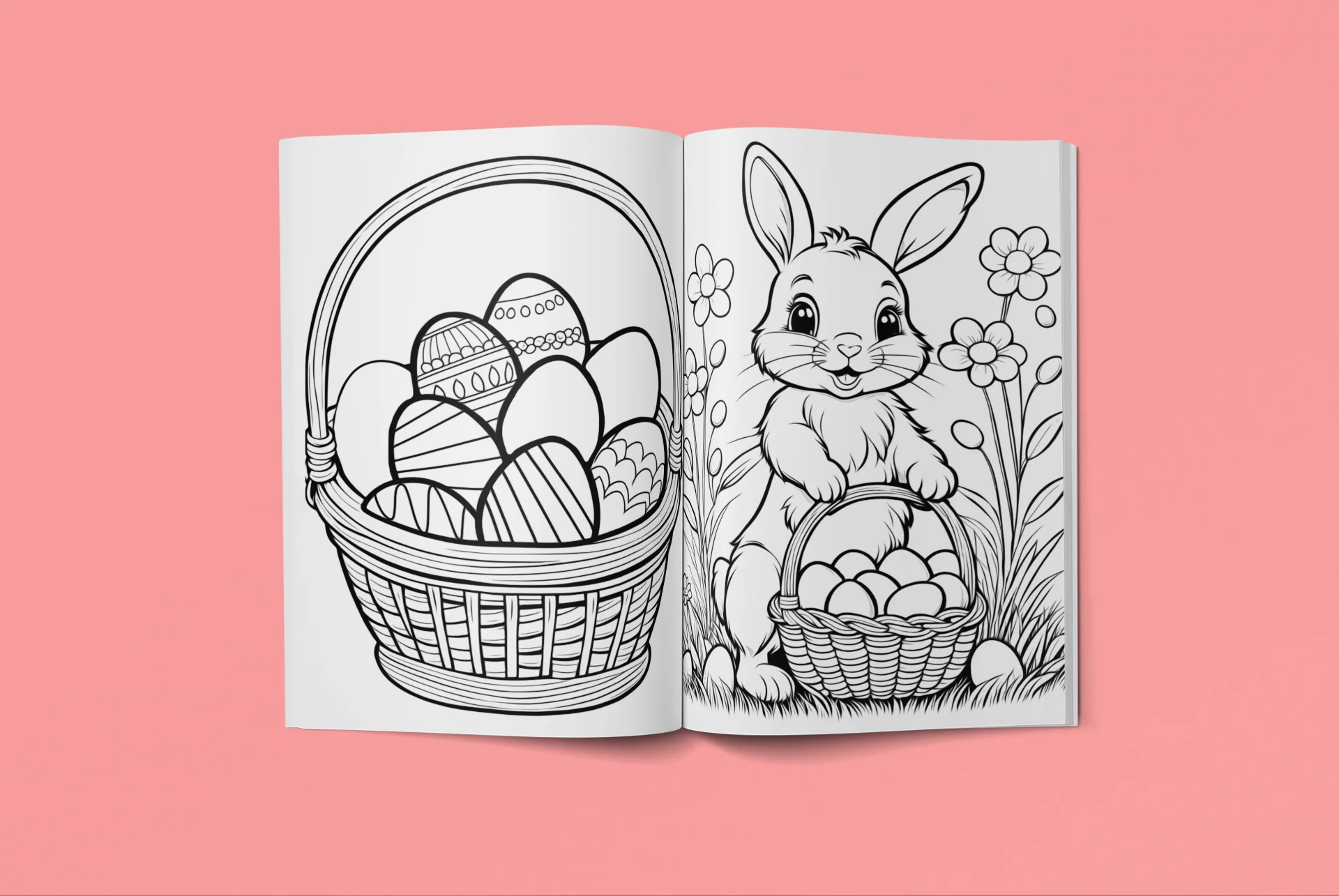 Hoppy Easter – A Coloring Fiesta detail image